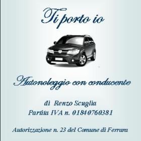 Ti porto io-Autonoleggio con conducente. Servizio Taxi privato per viaggi di lavoro o di piacere in tutta Italia.